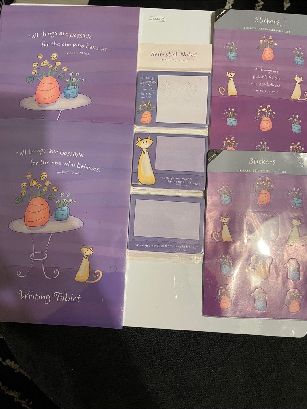 Joyfully Yours Matching Stationery Set